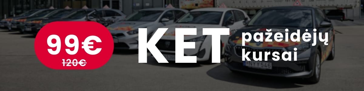 Kursai KET pažeidėjams