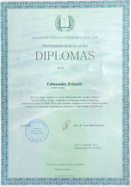 Edmundo diplomas