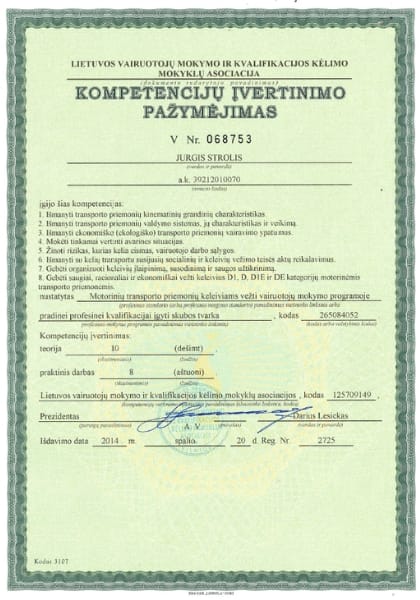 Jurgio diplomas 1